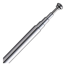 Antenna Telescopic 5section 70-260mm Nut M2 | 01