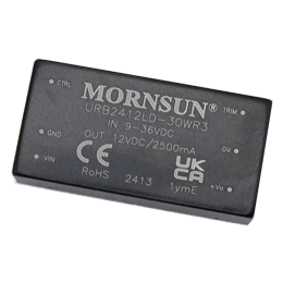 منبع تغذیه 12 ولت DC-DC مدل URB2412LD-30WR3