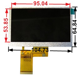 LCD TFT 4.3" IPS 480x272 DISEN | 00