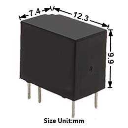 رله 12 ولت 1 آمپر Yuanze