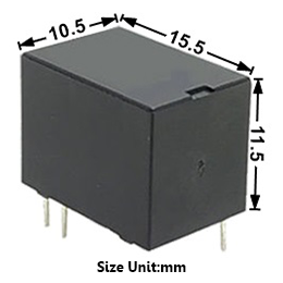 رله 12 ولت 3 آمپر Yuanze