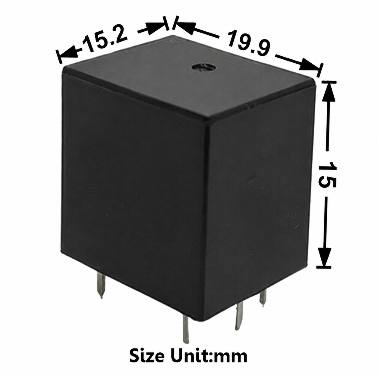 Relay R3F-SH-112DM 4Pin 10A 12V 0.36W RHD | 00