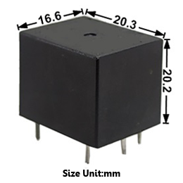 رله 12 ولت 10 آمپر/7 آمپر Tianbo