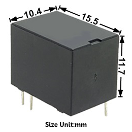 رله 12 ولت 3 آمپر Tianbo