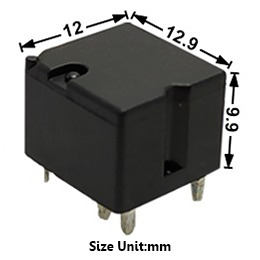 رله 12 ولت 30 آمپر/25 آمپر Yuanze