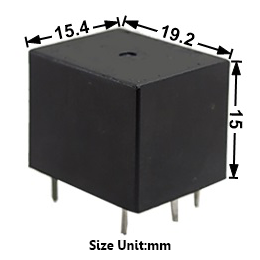 Relay BRD-SS-112L 5Pin 7A 12V 0.36W AFE | 00