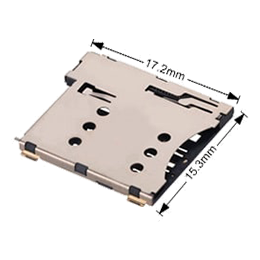 سوکت سیم کارت میکرو 6 پین